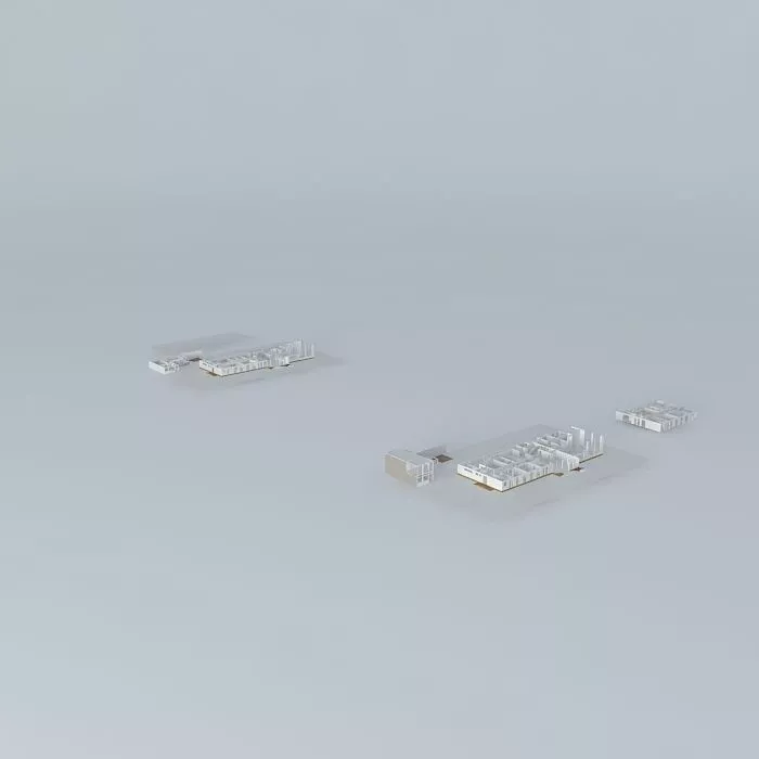 building plan Free 3D model