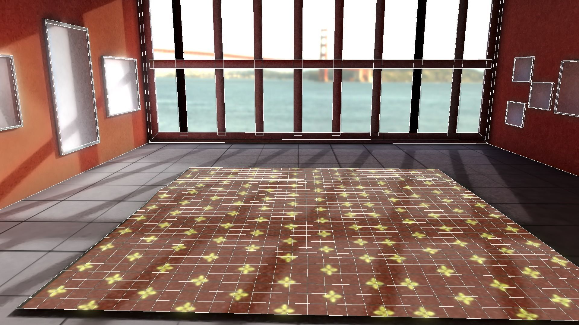  VR Room-06-09-2019  Low-poly 3D model_4