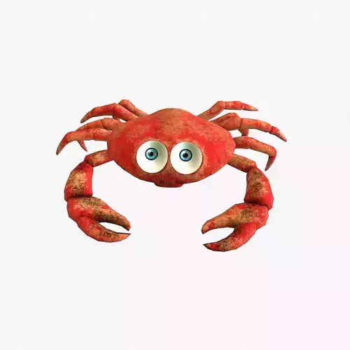 Crab LowPoly Low-poly 3D model