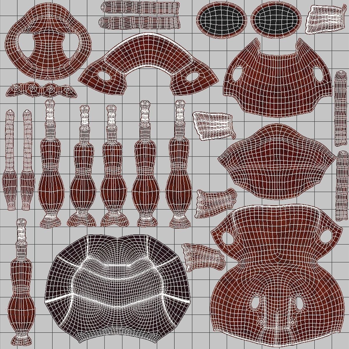 Ant 3D Animated Low-poly 3D model_14