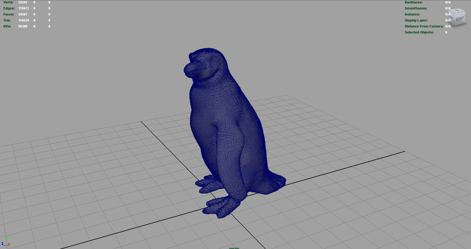 PENGUIN Low-poly 3D model_7
