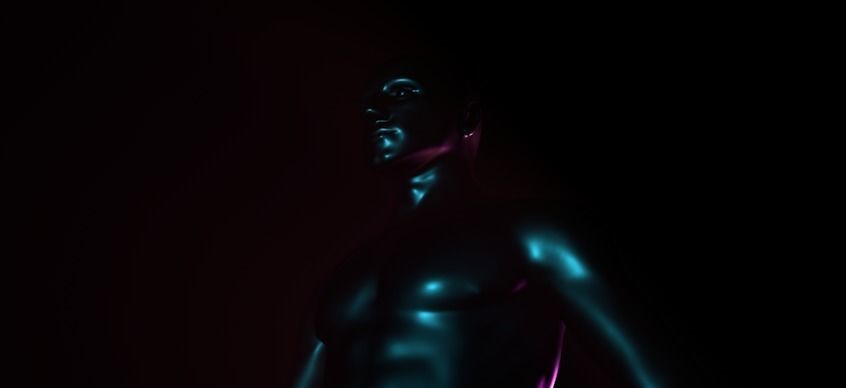 black man Free 3D model_1