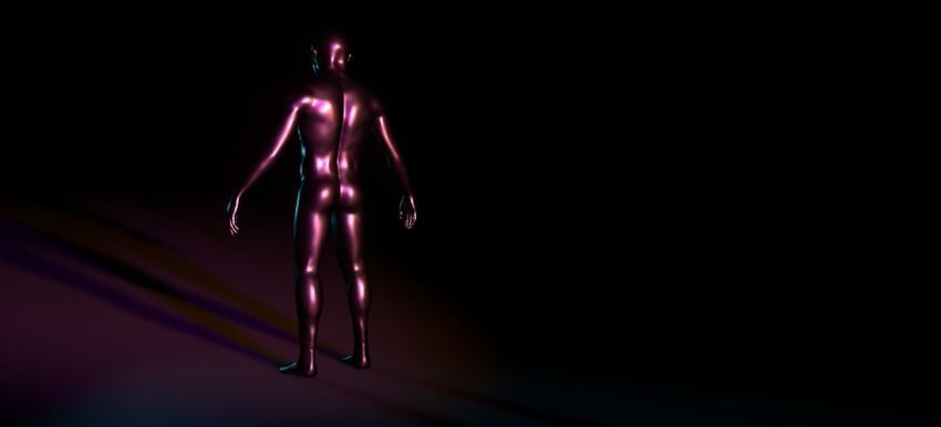 black man Free 3D model_3