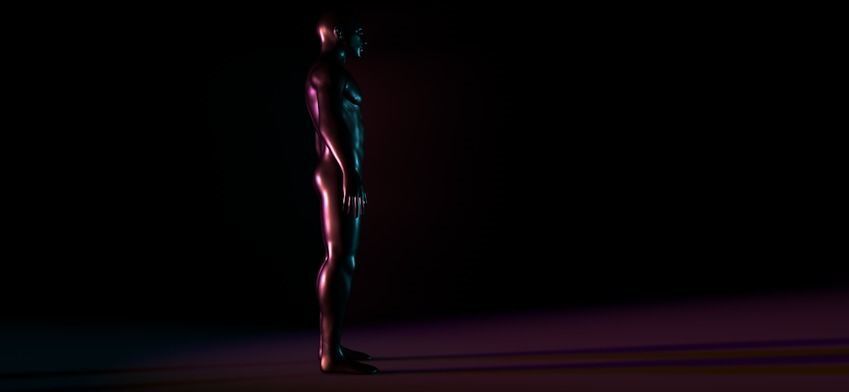 black man Free 3D model_2