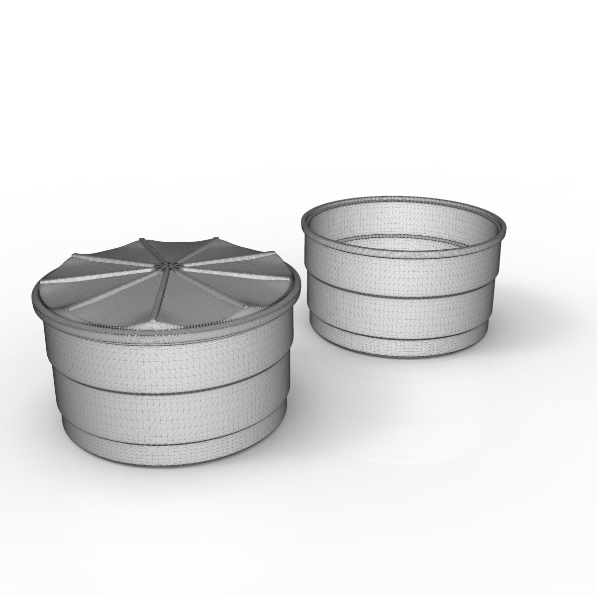Plastic barrel 3D model_5