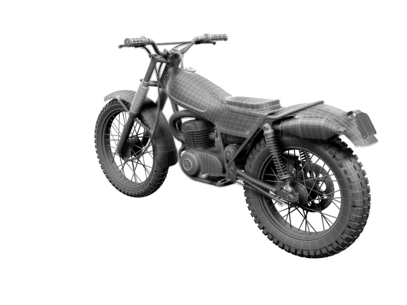 Montesa Cota 247 1970 3D model_20