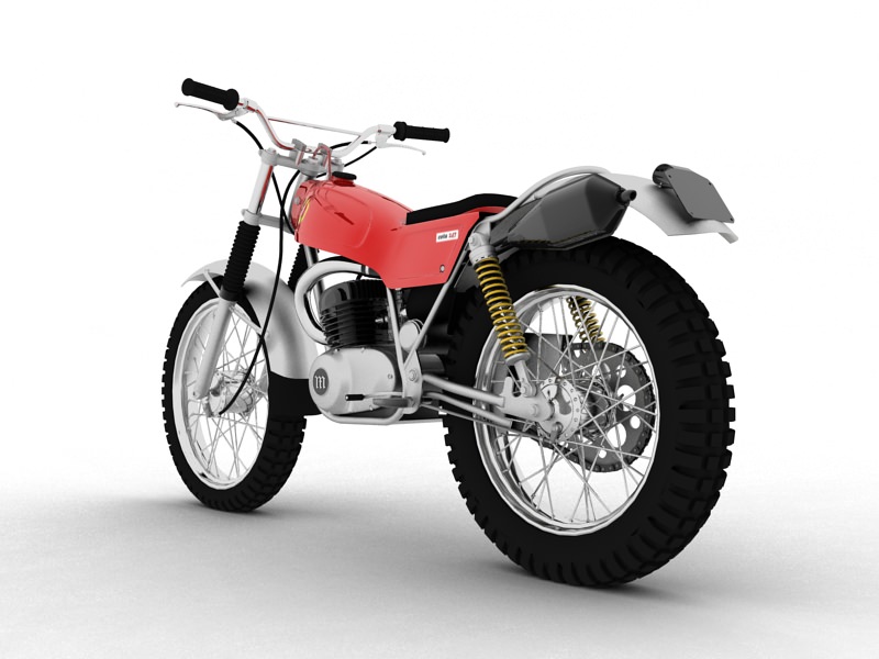 Montesa Cota 247 1970 3D model_3
