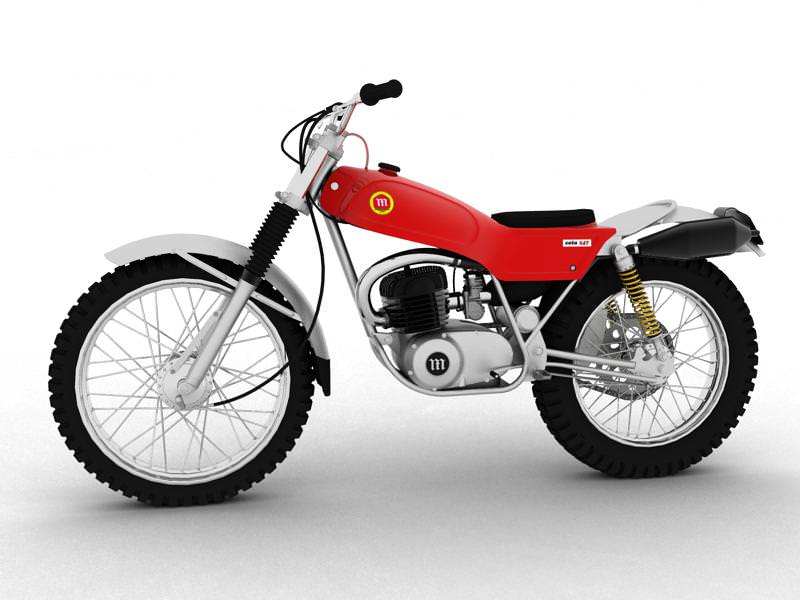 Montesa Cota 247 1970 3D model_2