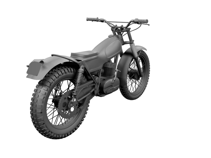 Montesa Cota 247 1970 3D model_15