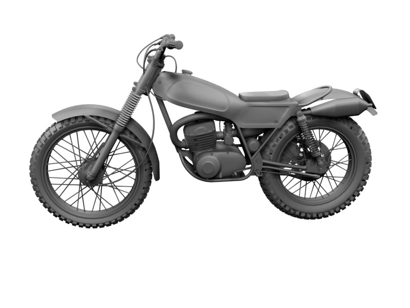 Montesa Cota 247 1970 3D model_13