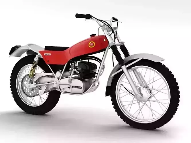 Montesa Cota 247 1970 3D model