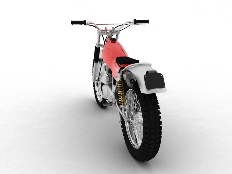 Montesa Cota 247 1970 3D model_7