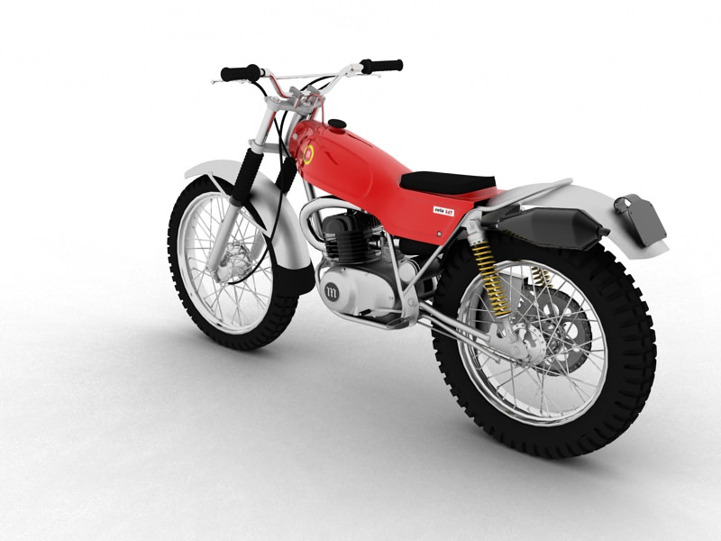Montesa Cota 247 1970 3D model_6