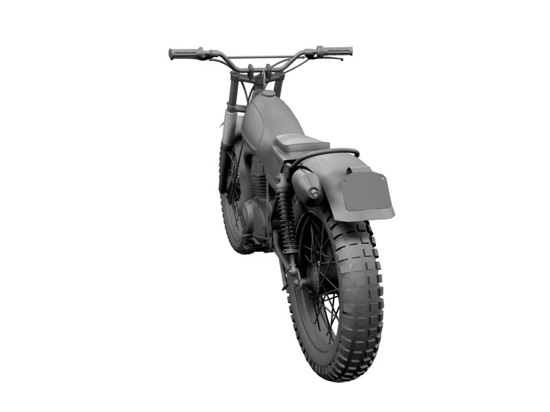 Montesa Cota 247 1970 3D model_14