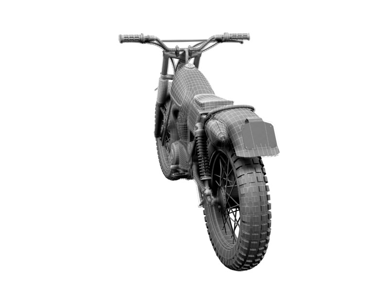 Montesa Cota 247 1970 3D model_21