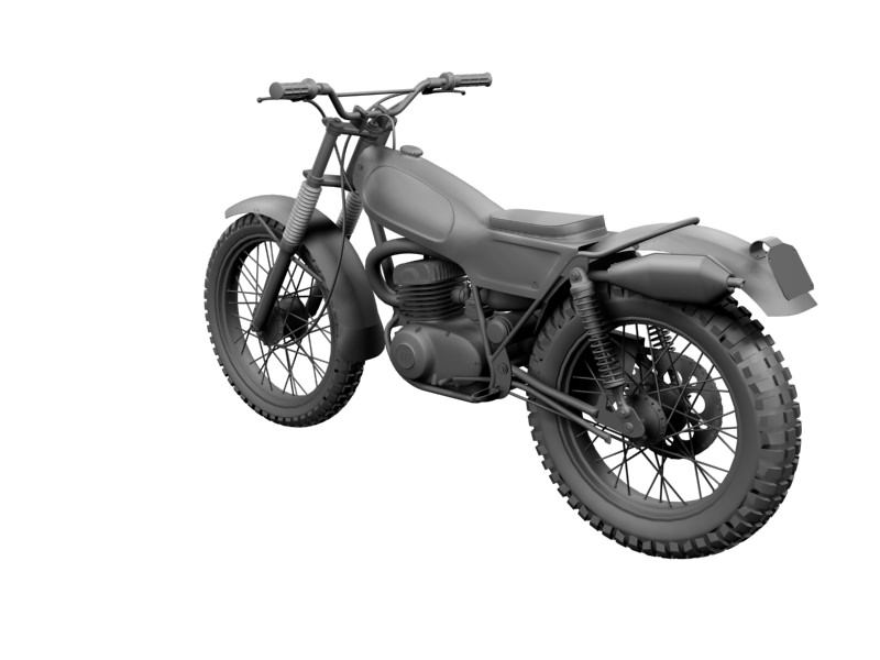 Montesa Cota 247 1970 3D model_12