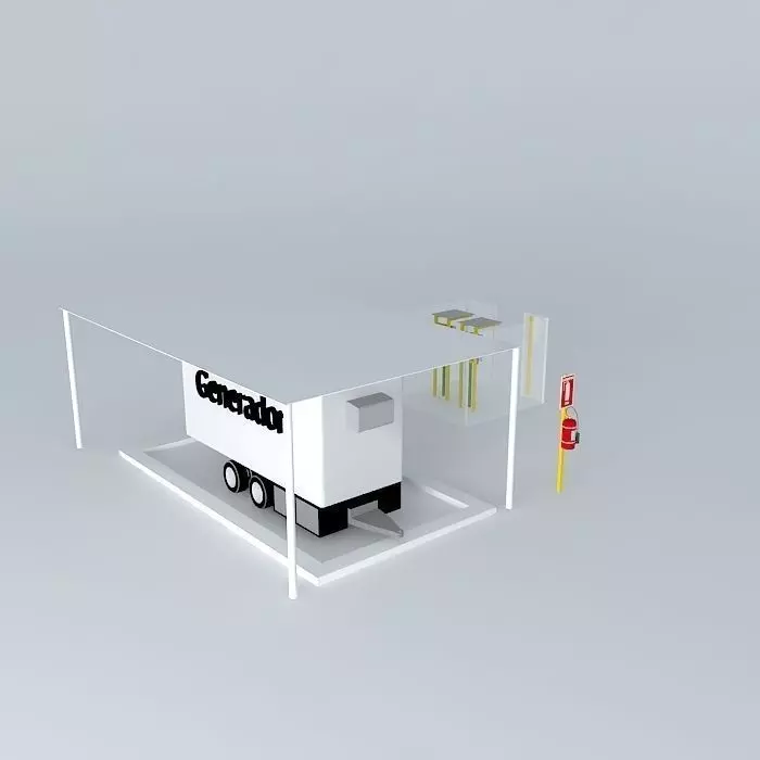 COMESA POWER GENERATOR Free 3D model_0