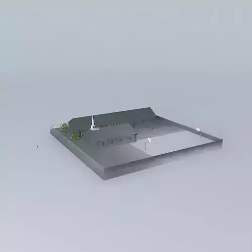 LDS. Mormon Meeting Center, Chapel Escarcega, Campeche.