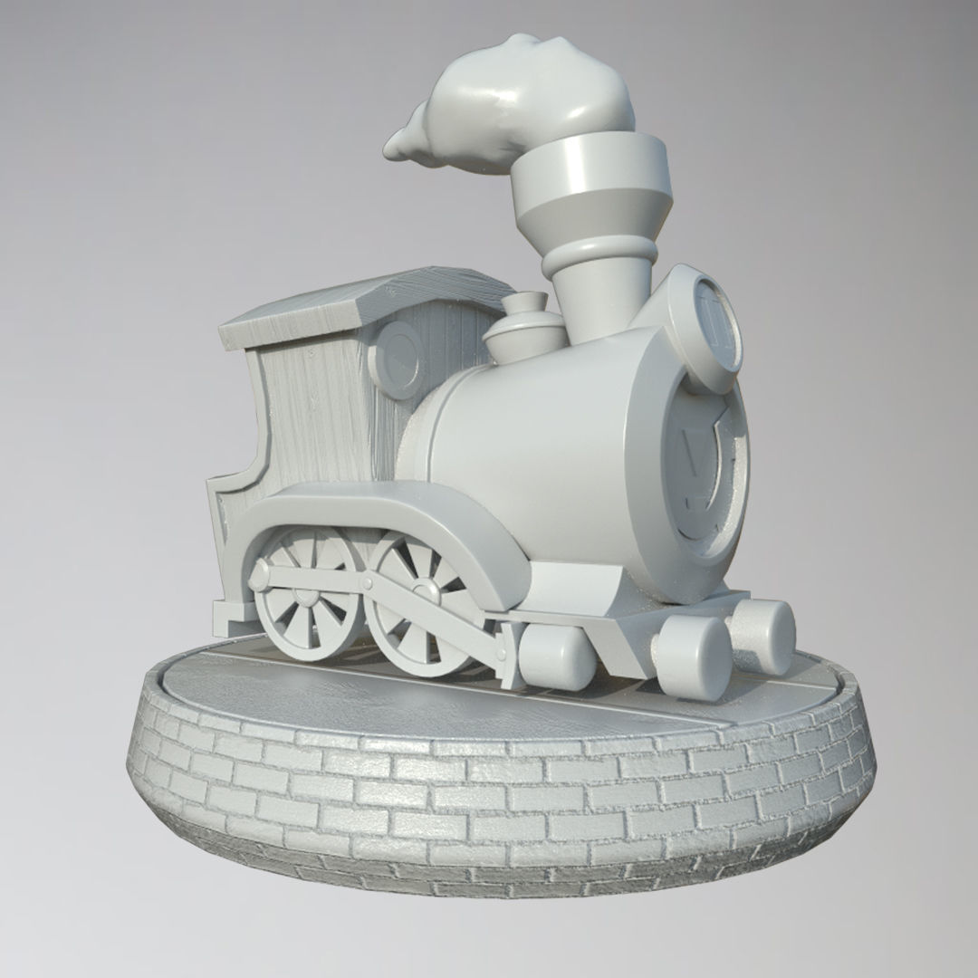 Zelda Spirit Tracks train Miniature 3D print model_2
