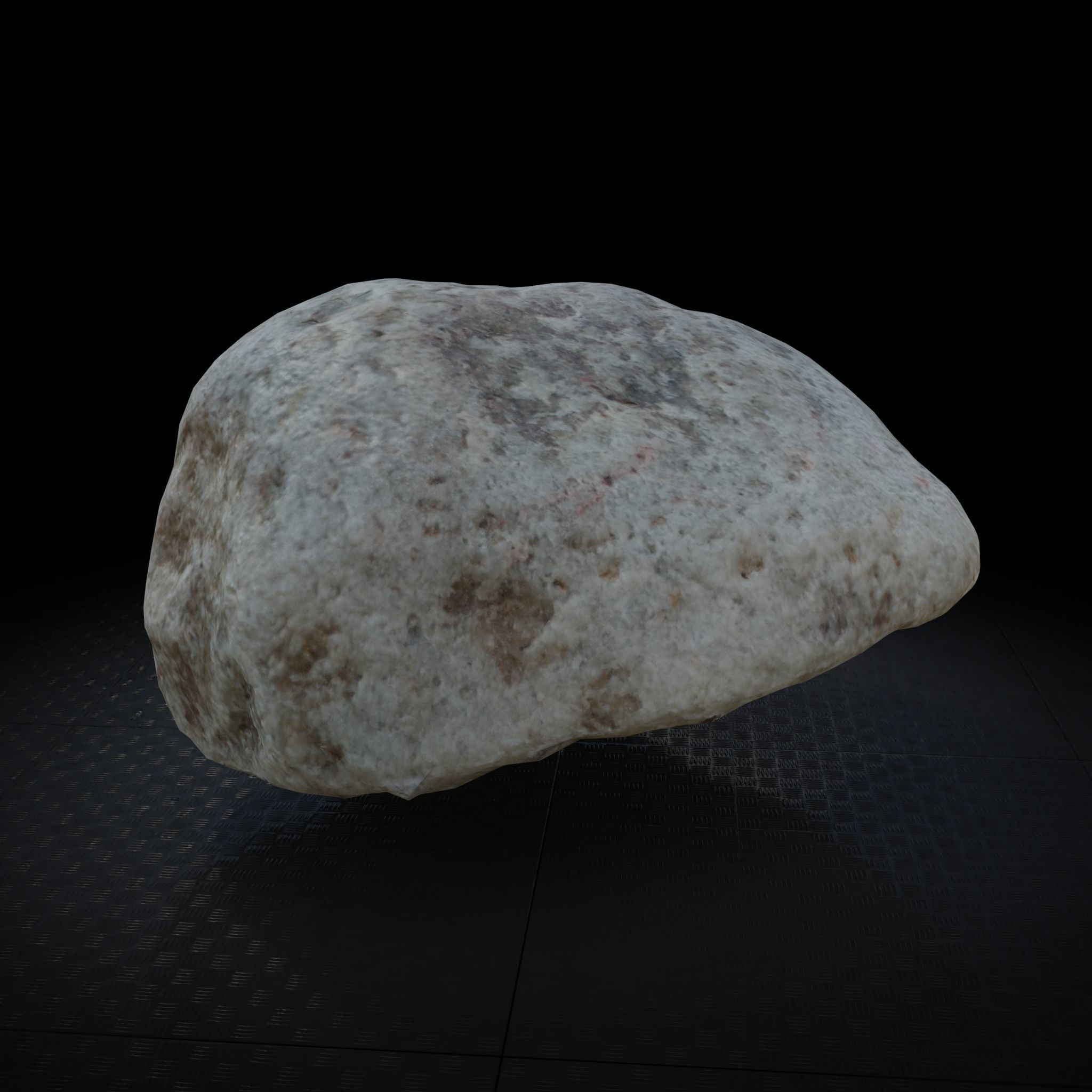 Rock 3D model - Photoscanned PBR Textures - Low-High Poly Low-poly 3D model_4