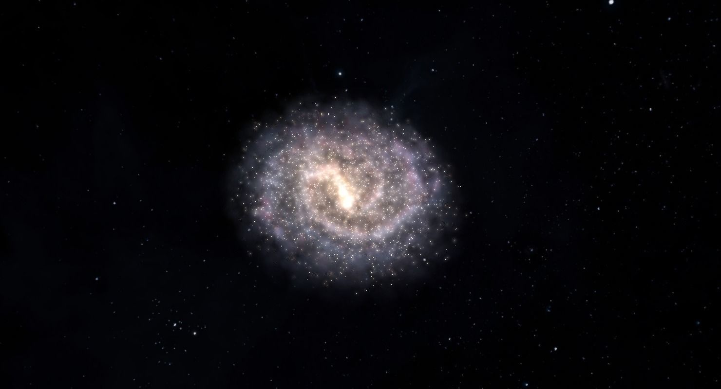 Solar System Low-poly 3D model_13