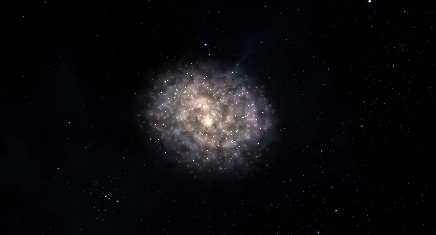 Solar System Low-poly 3D model_11