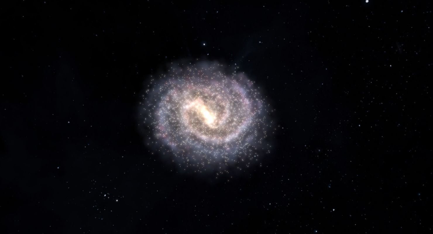 Solar System Low-poly 3D model_14