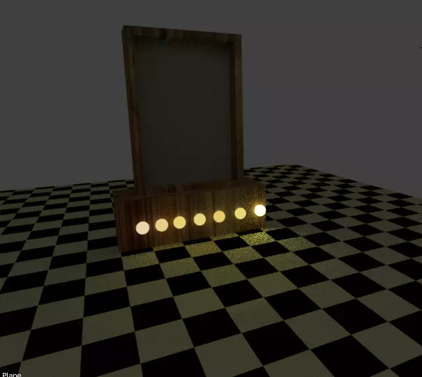 Dressing Table 3D model_0