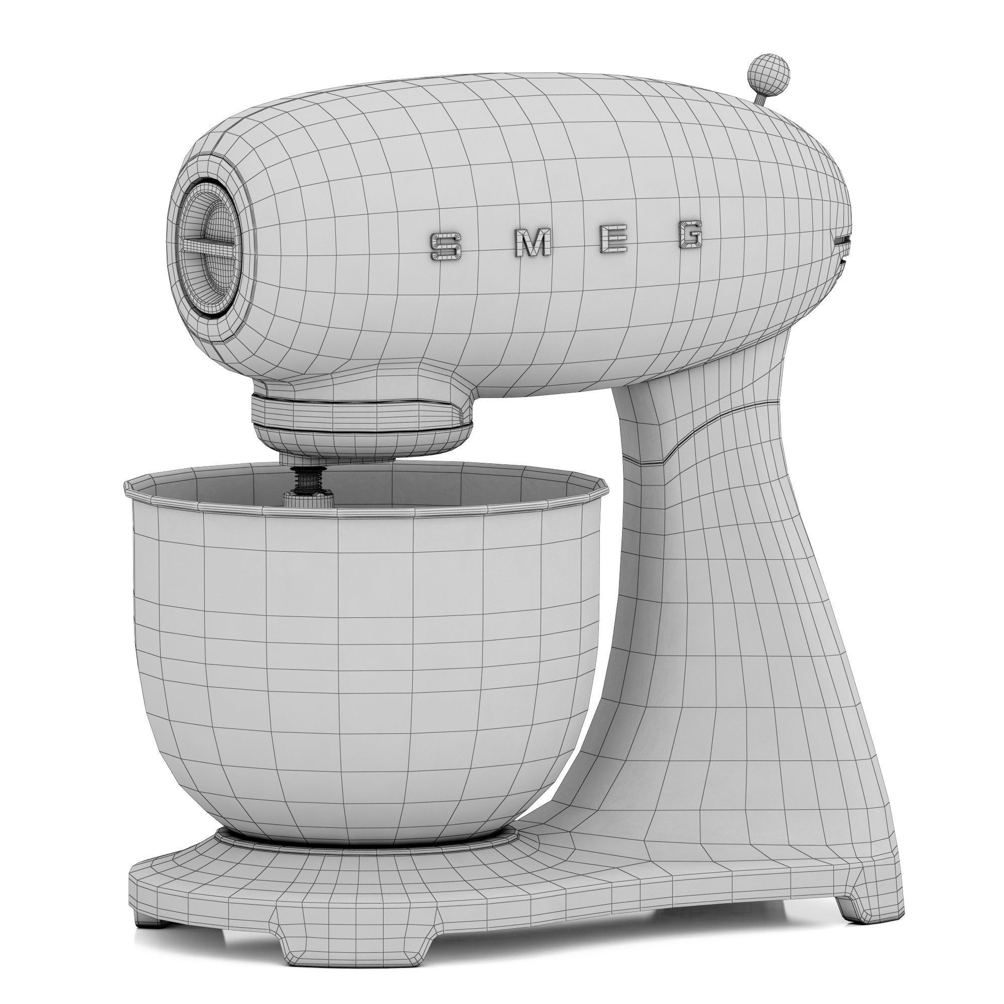 SMEG SMF03RDEU 3D model_9