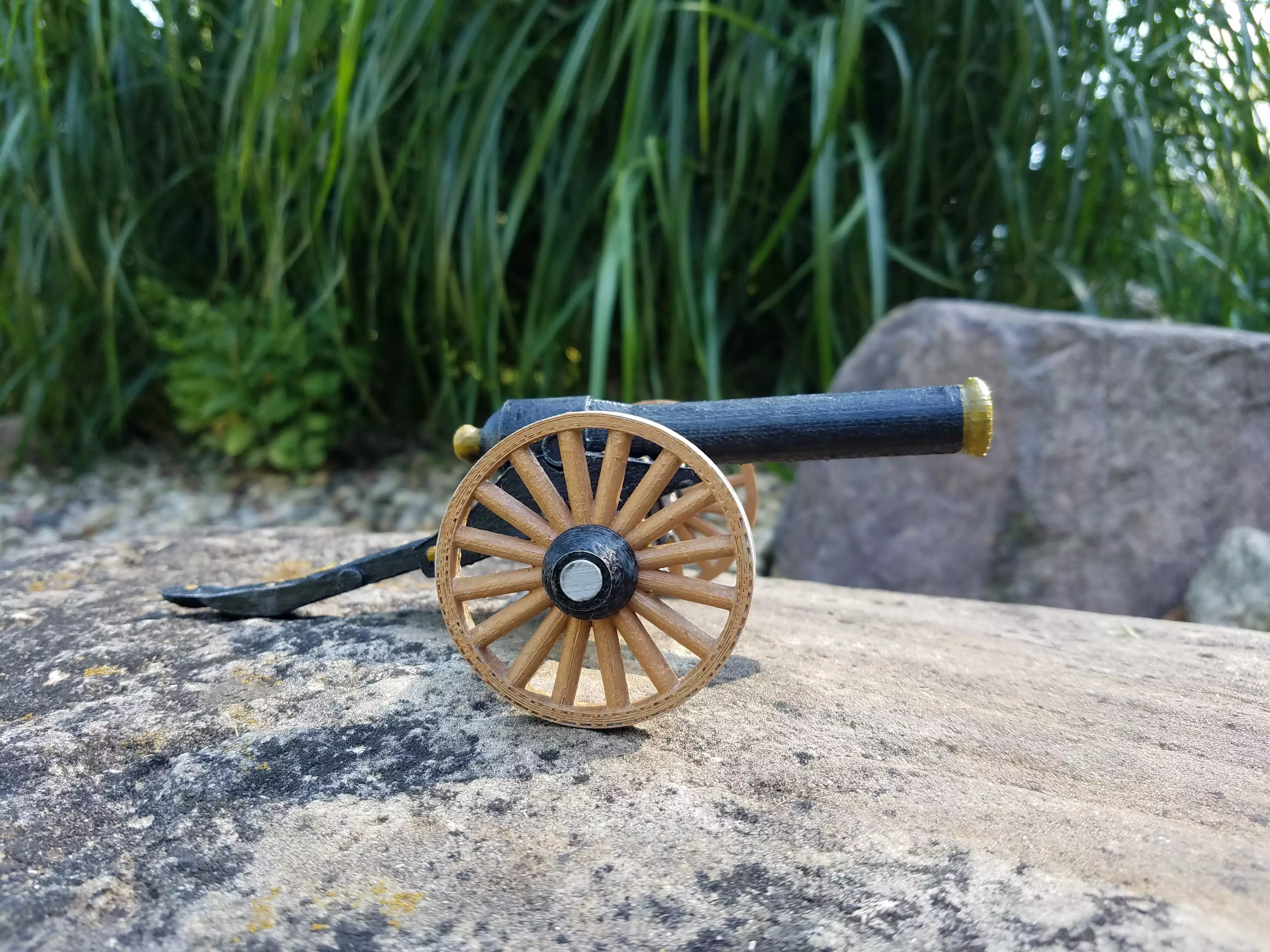Civil War Parrot Rifle 3D print model_0