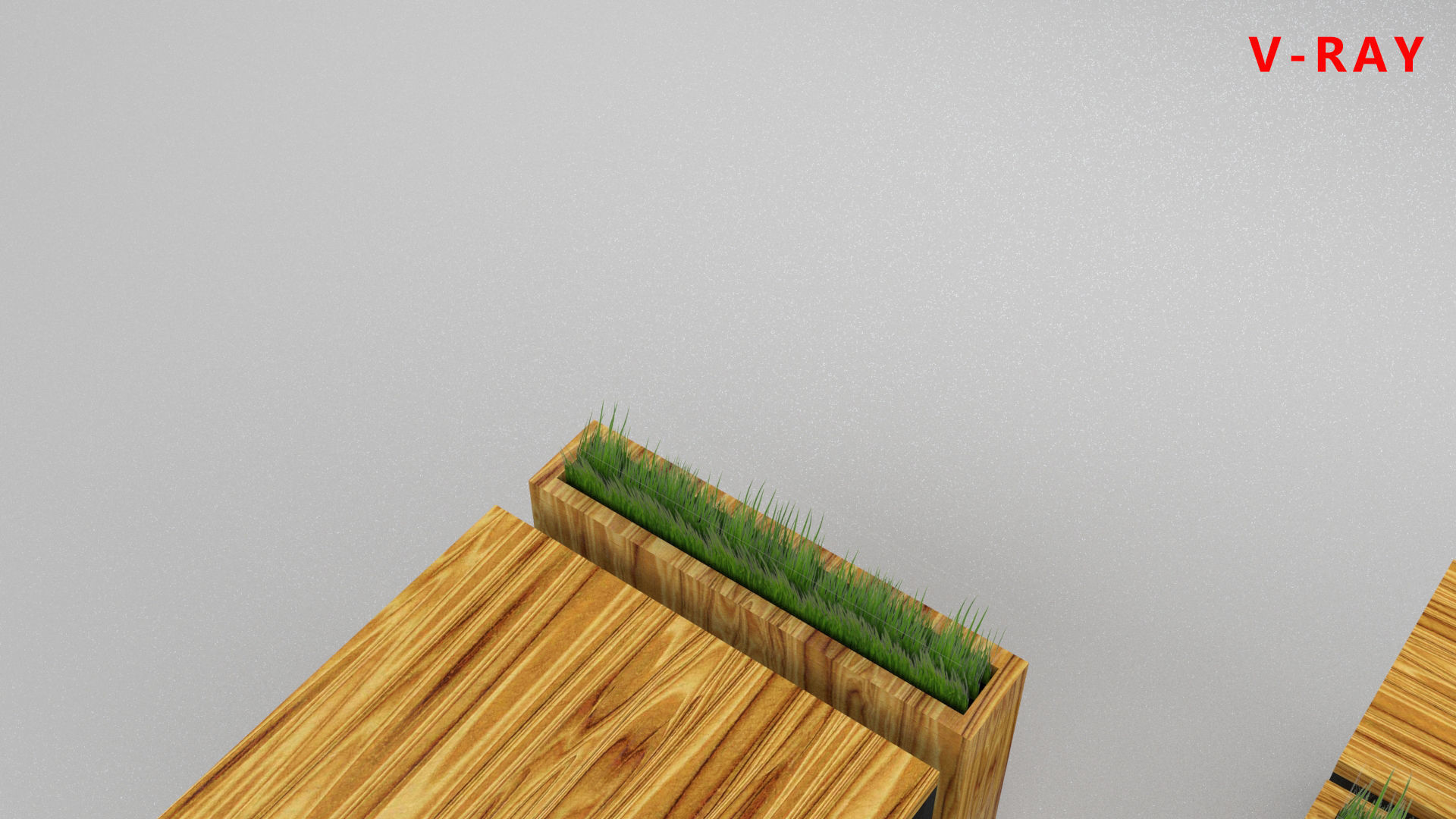 loft set of tables and chairs in a cafe or office v-ray Low-poly 3D model_25