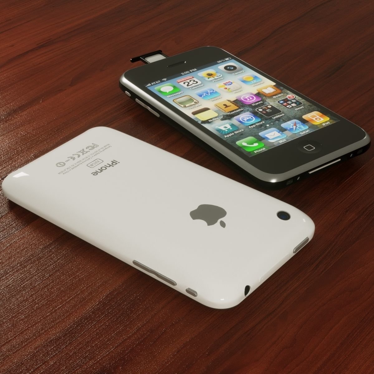 Iphone 3gs 3D model_2