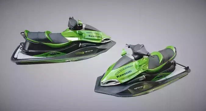 Jetski 3D model