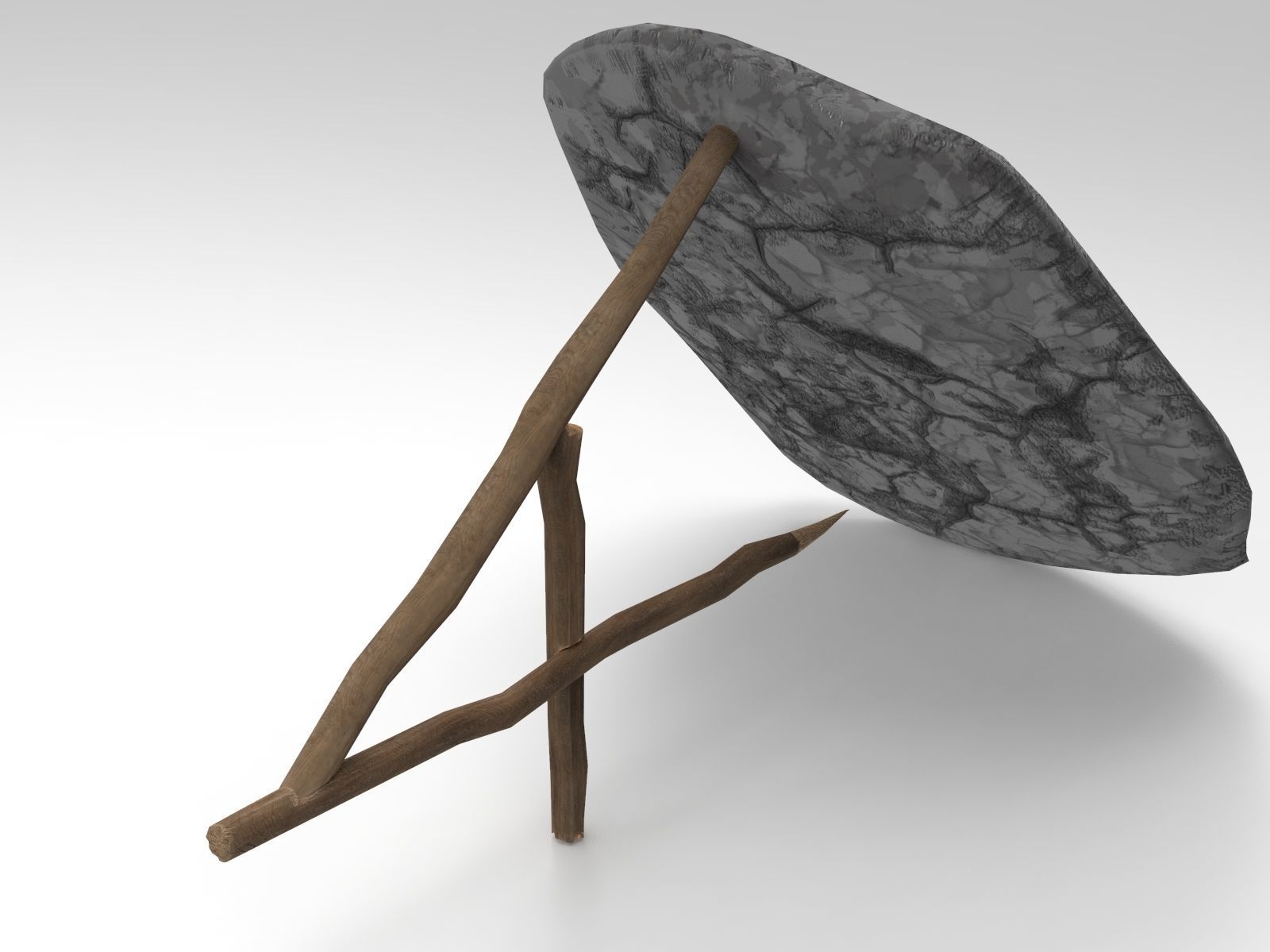 Animal Trap Low-poly 3D model_1