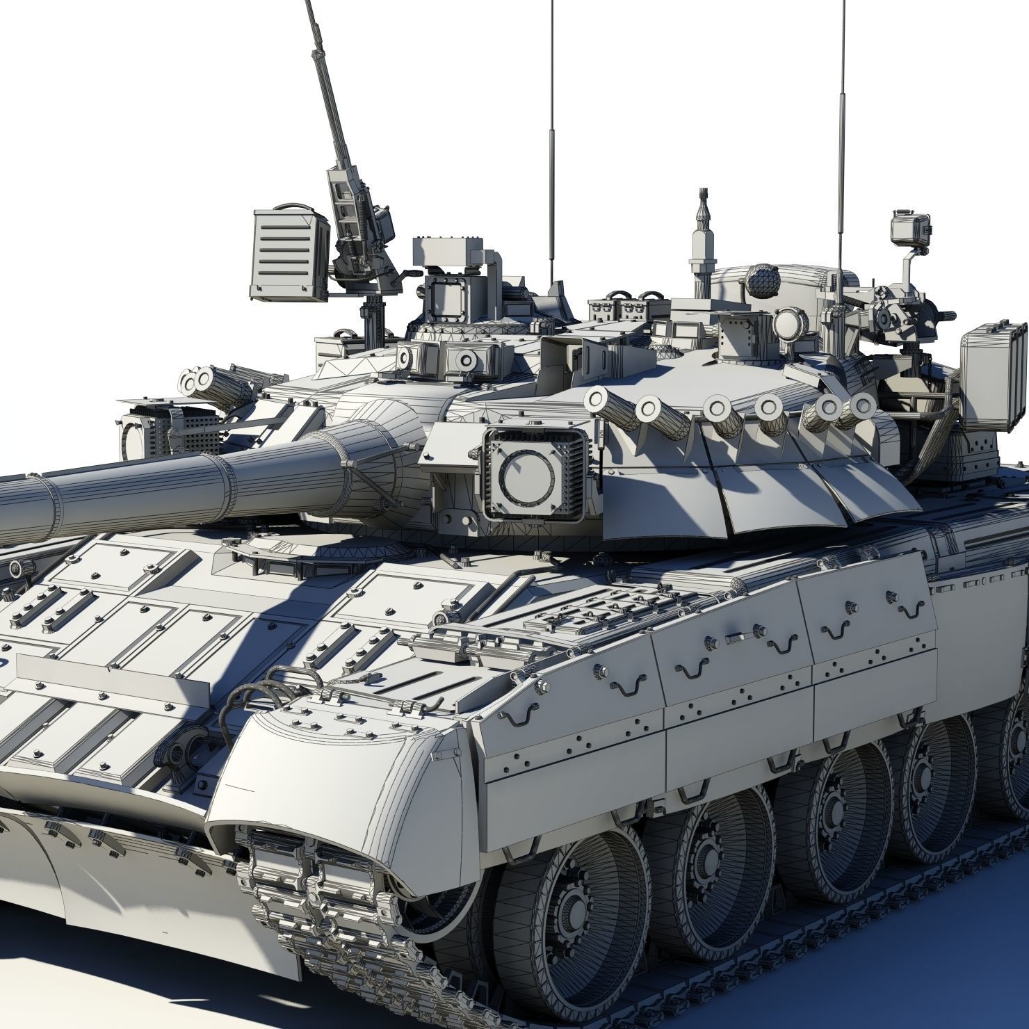 T-80UK military tank 3D model_18