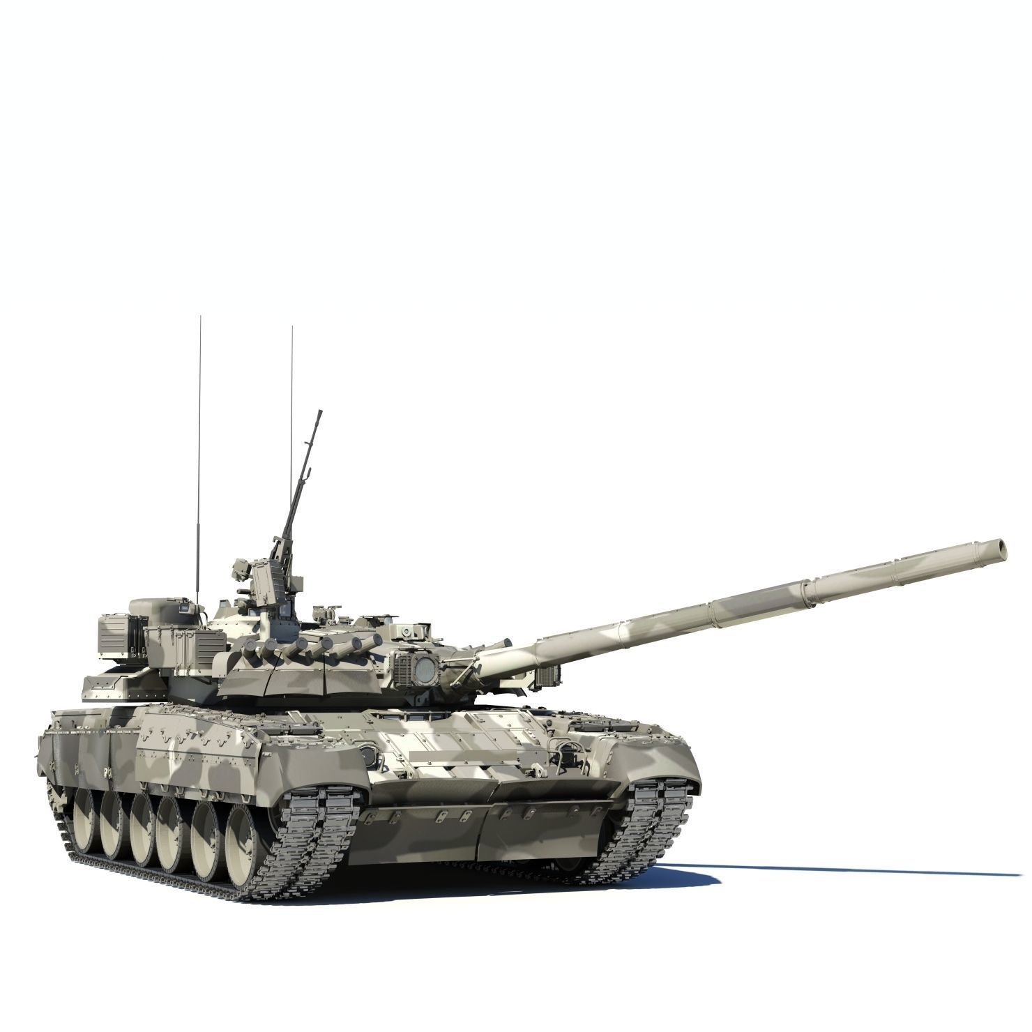 T-80UK military tank 3D model_9