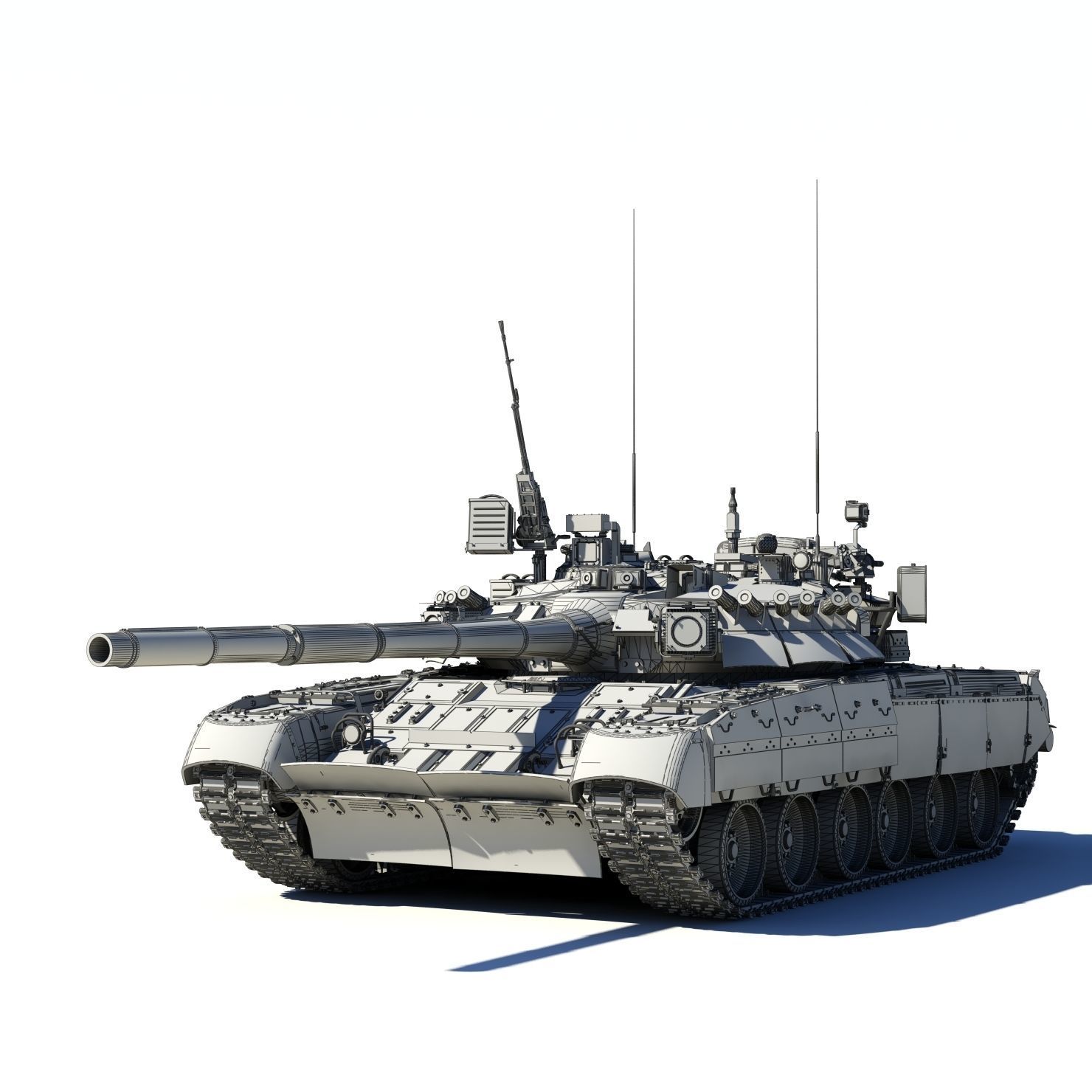 T-80UK military tank 3D model_17