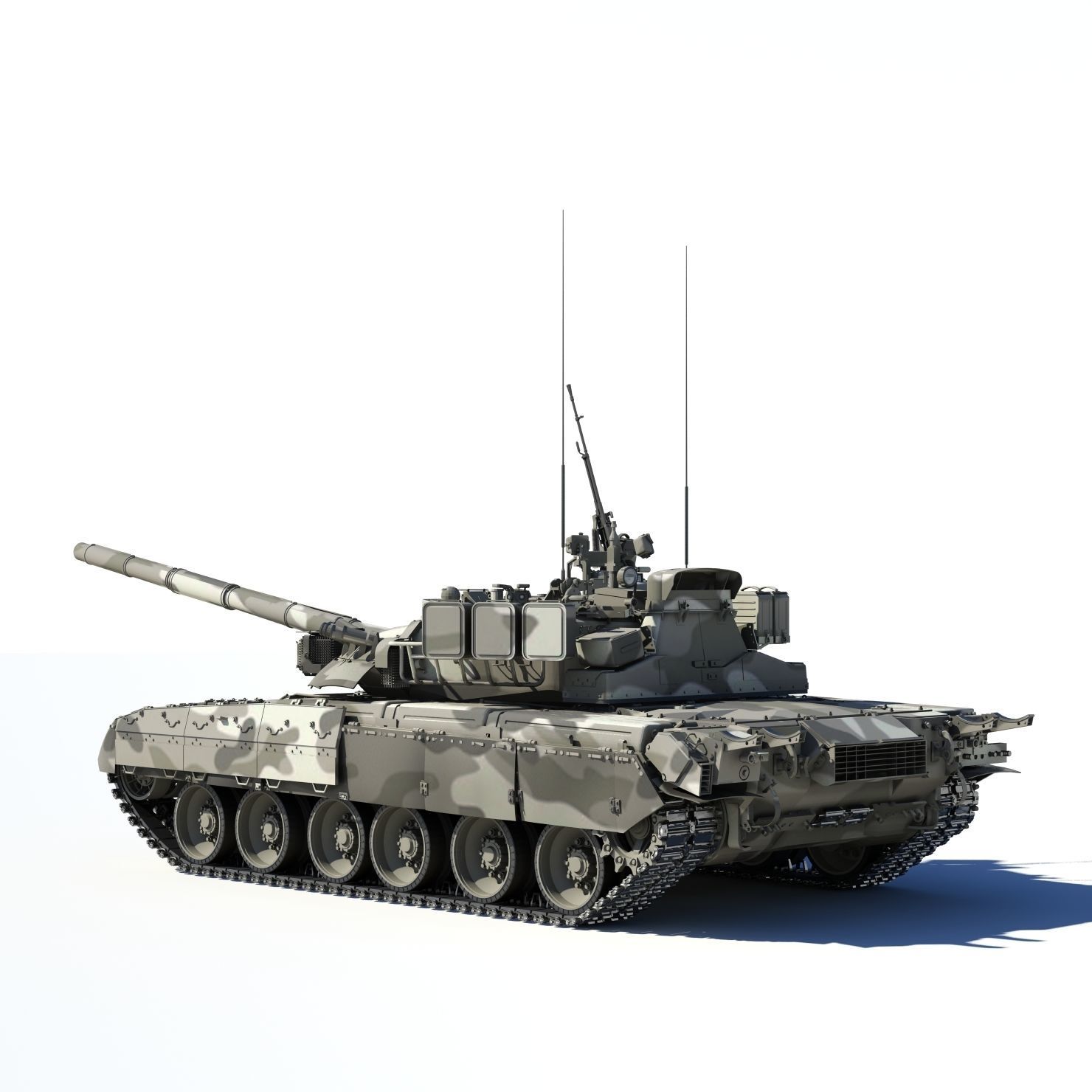 T-80UK military tank 3D model_20