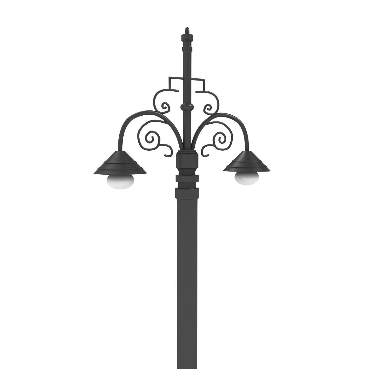 streetlight street lamp 3D model_1