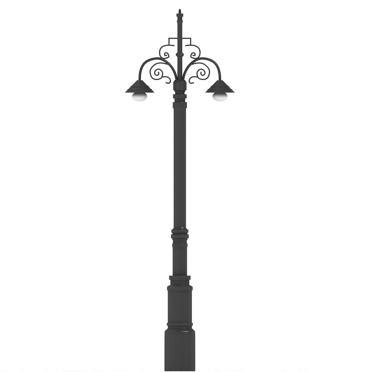 streetlight street lamp 3D model_3