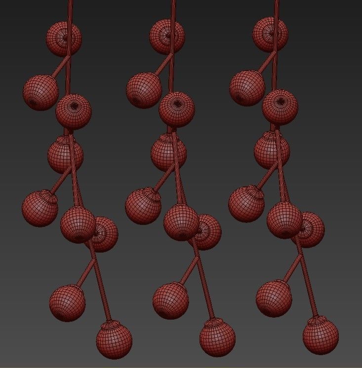 Globe Clear Glass 3D model_3