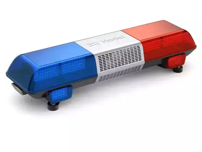 Emergency Light 3D model