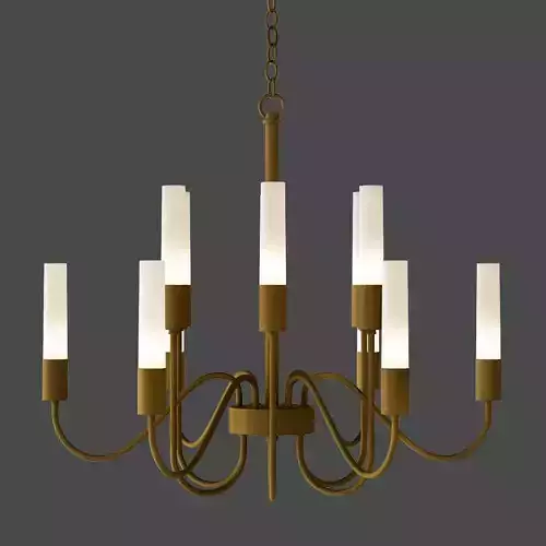 Loft Tube Chandelier 10
