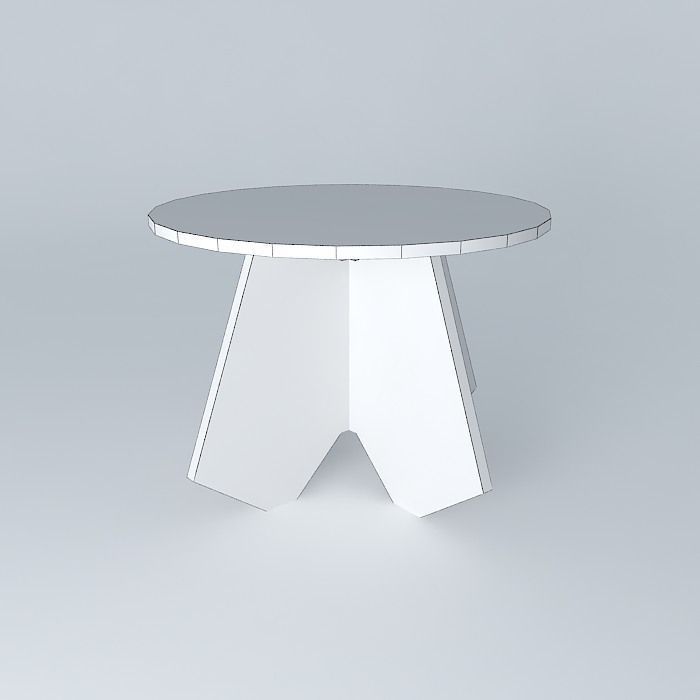 Mesa Lateral Diamante Free 3D model_4