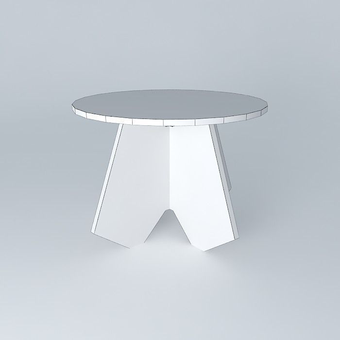 Mesa Lateral Diamante Free 3D model_3