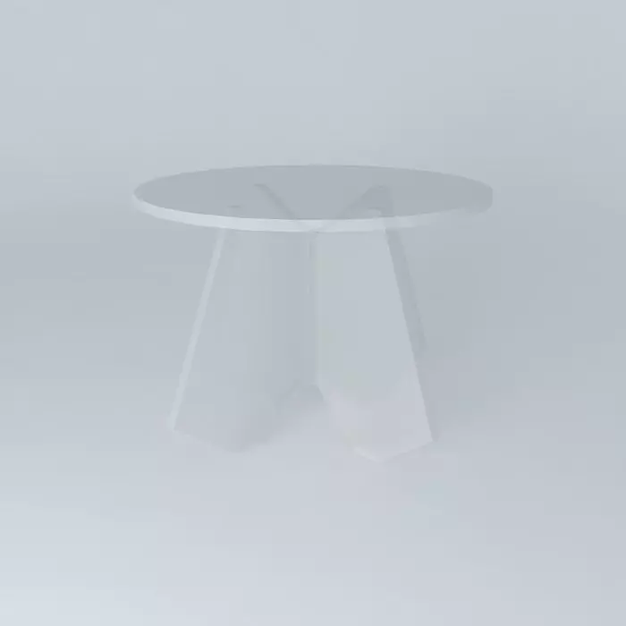 Mesa Lateral Diamante Free 3D model_0