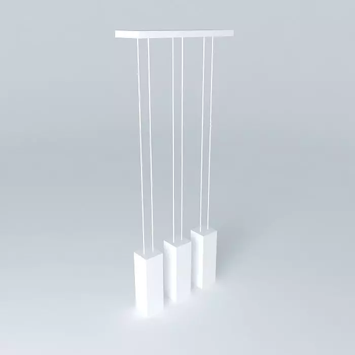 Pendente Tre INSIDE Free 3D model_0