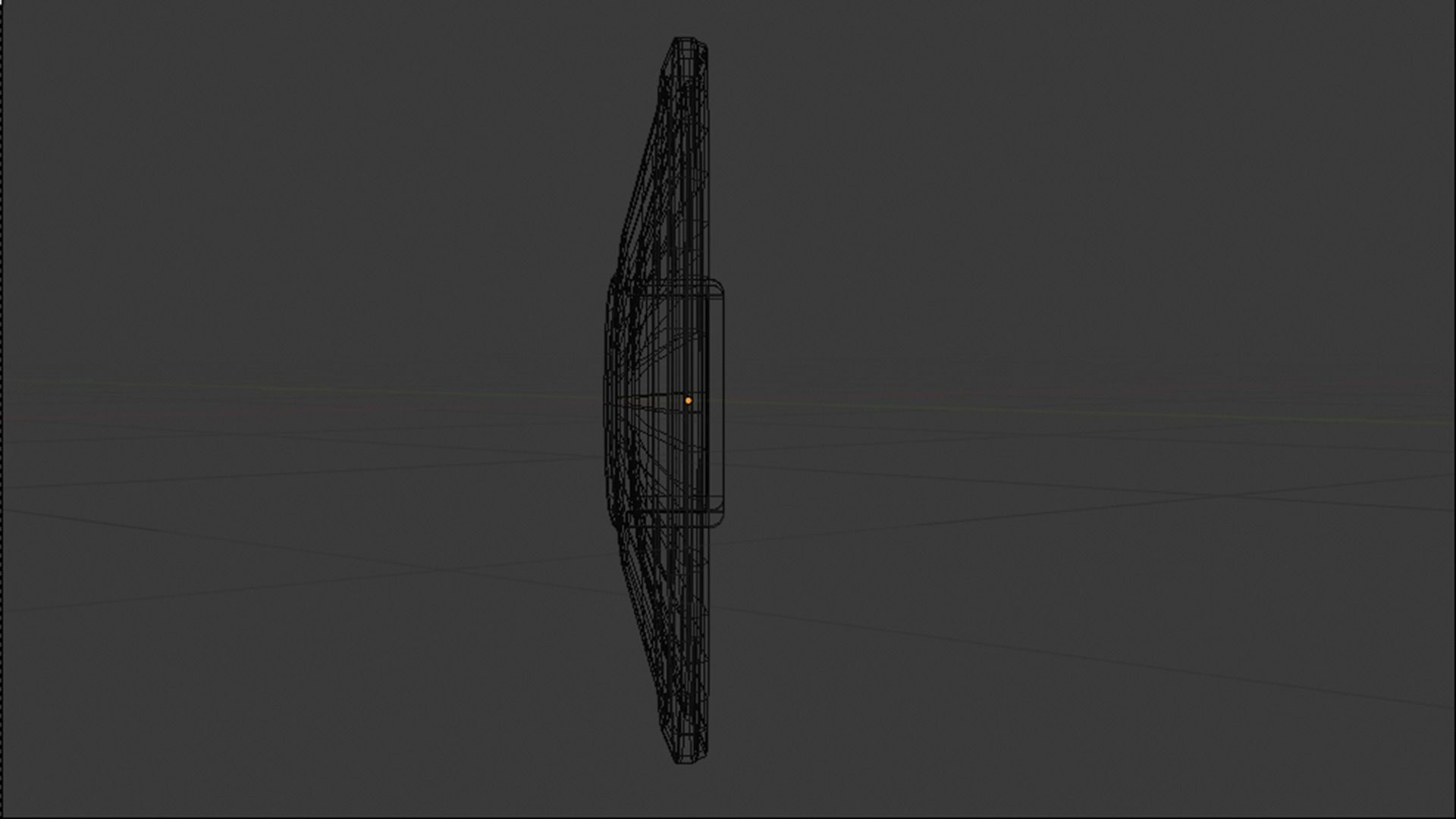 Medieval fantasy shield Low-poly 3D model_6