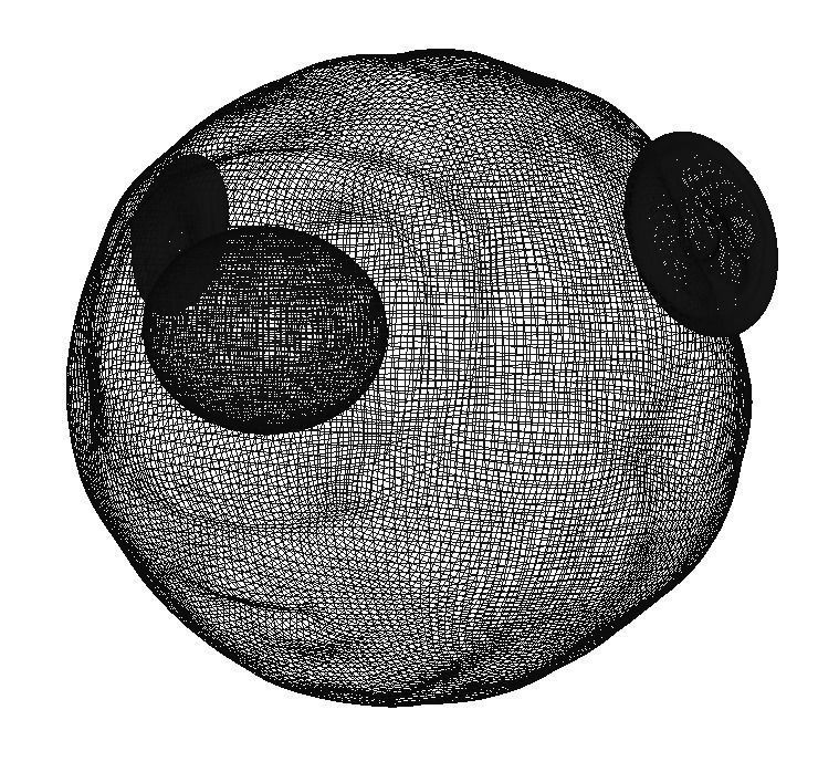 One Eye Character Head 3D model_5