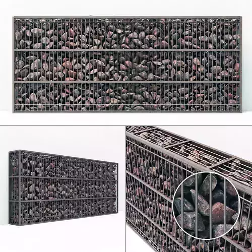 Gabion big rock stone